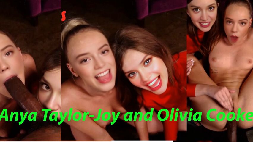 Anya Taylor Joy and Olivia Cooke Thoroughbreds in the club PART2