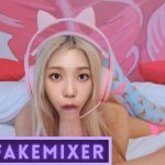 Not KARINA AESPA "Gaming Support Blowjob" DeepFakeMixer Korean Kpop PREVIEW