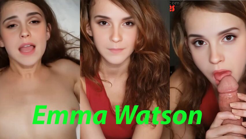 Emma Watson sleeps with you