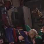 Brie Larson Deepfake and Sophie Turner Porn Avengers Gangbang