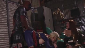 Brie Larson Deepfake and Sophie Turner Porn Avengers Gangbang