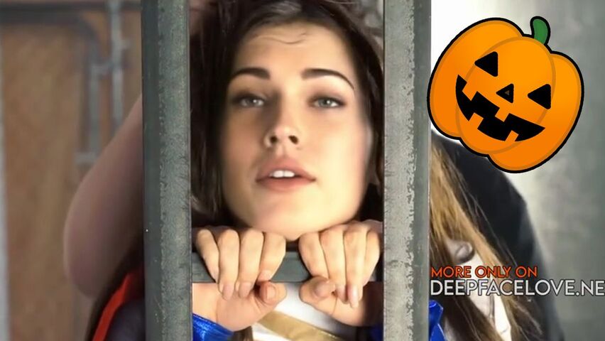 Megan Fox Sex as a Superhero on Halloween