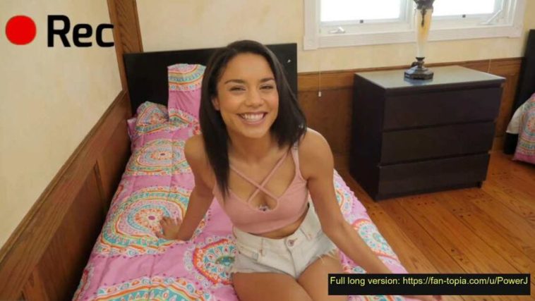 Not Vanessa Hudgens Horny Stepsister Surprises Stepbro In Bed