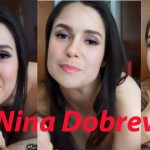 Nina Dobrev decides when you cum
