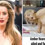 Amber Heard Gets oiled and fucked