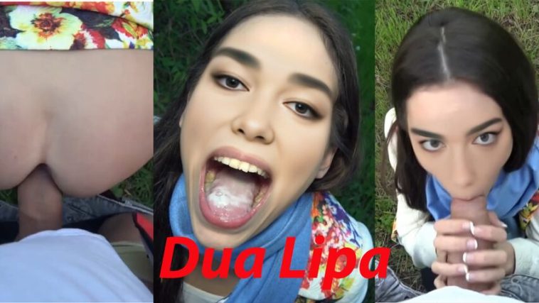 Dua Lipa gets fucked in public