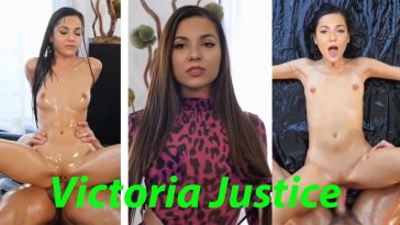 Victoria Justice oily massage